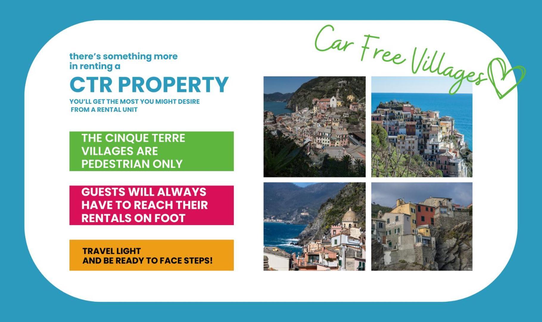 Mainetta Sea View Apartment With Ac Vernazza Extérieur photo
