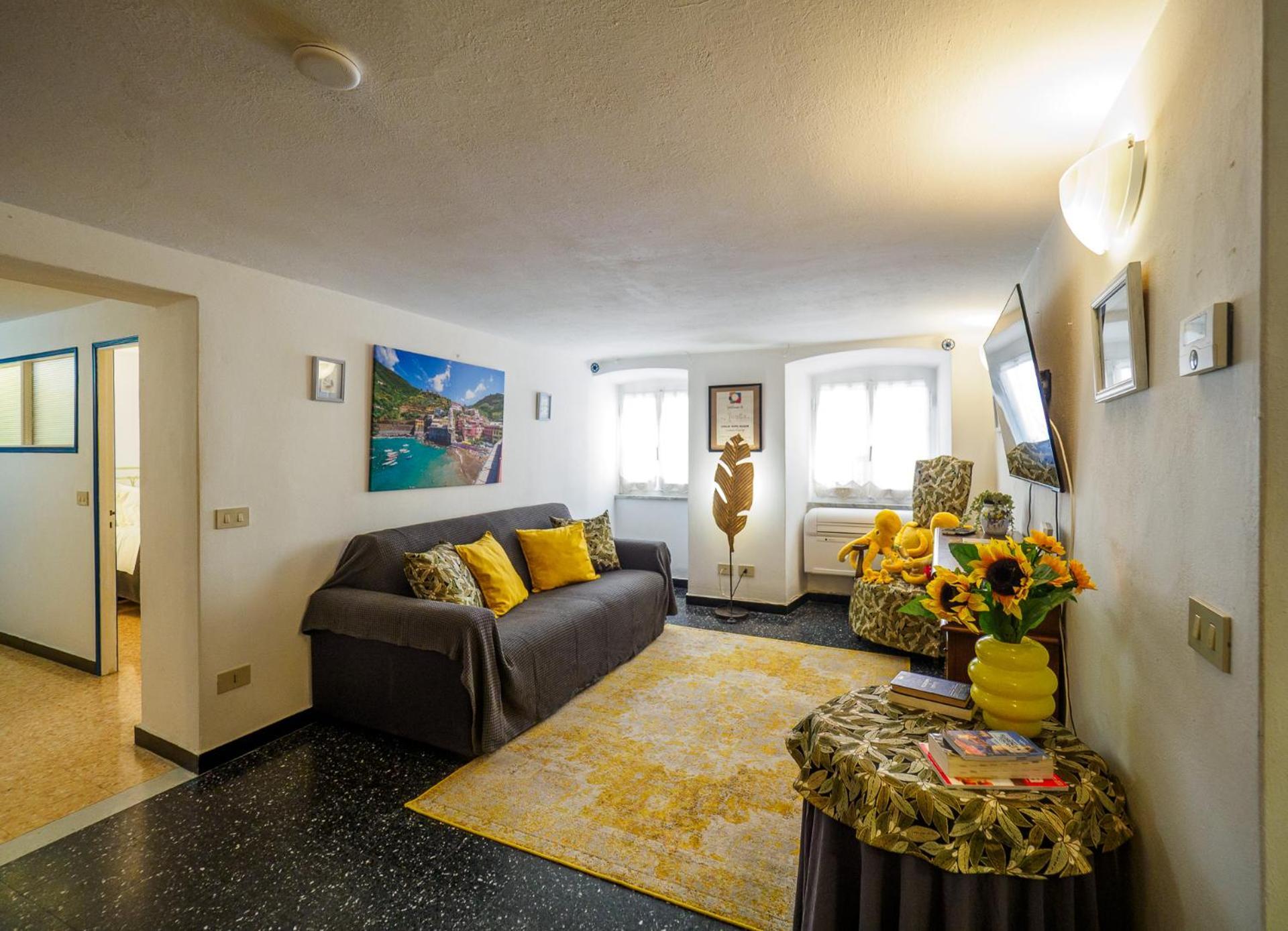 Mainetta Sea View Apartment With Ac Vernazza Extérieur photo