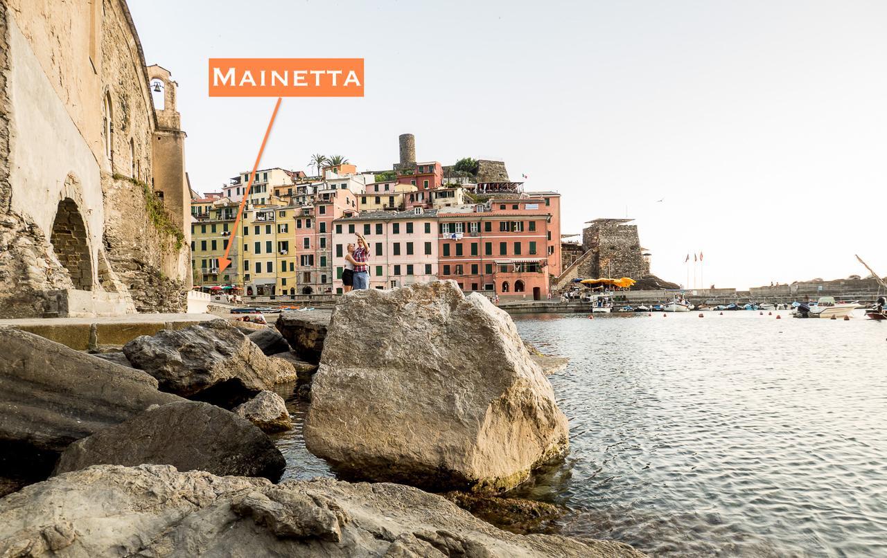 Mainetta Sea View Apartment With Ac Vernazza Extérieur photo